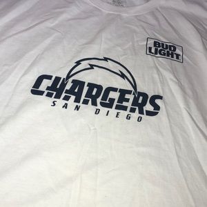 Brand New ⭐️ Chargers Bud Light Shirt